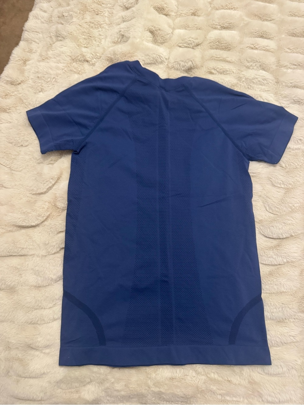 Women's Short Sleeve Performance Tee - Deep Blue - Picture 3 of 3